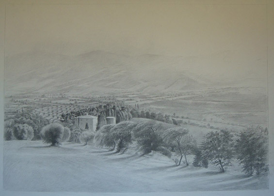 Composition study for View at Monte Solare